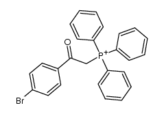 Triphenyl-β-keto-p-bromphenylphosphonium Structure