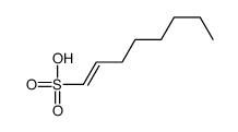 1-Octene-1-sulfonic acid sodium salt结构式