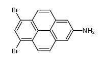 2-Amino-6,8-dibrom-pyren结构式