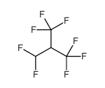 2-(difluoromethyl)-1,1,1,3,3,3-hexafluoropropane结构式