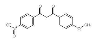 1-(4-methoxyphenyl)-3-(4-nitrophenyl)propane-1,3-dione Structure