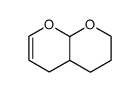 3,4,4a,8a-Tetrahydro-2H,5H-pyrano[2,3-b]pyran结构式