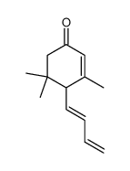 4,7,9-Megastigmatrien-3-one structure