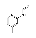 2-formamido-4-methylpyridine Structure