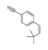 4-(3,3-dimethylbut-1-enyl)benzonitrile Structure