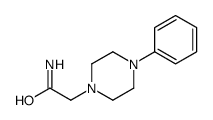 2-(4-phenylpiperazin-1-yl)acetamide Structure