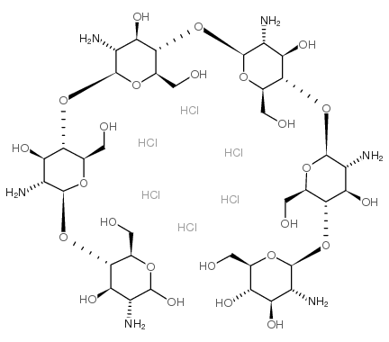 chitohexaose hexahydrochloride Structure