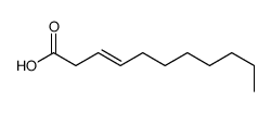 undec-3-enoic acid Structure