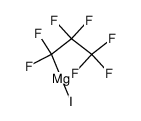 (heptafluoro n-propyl) magnesiumiodide结构式