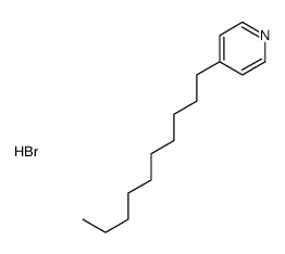 4-decylpyridine,hydrobromide Structure