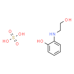 o-[(2-hydroxyethyl)amino]phenol sulphate Structure