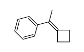 1-cyclobutylideneethylbenzene Structure