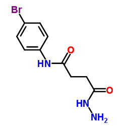 N-(4-Bromophenyl)-4-hydrazino-4-oxobutanamide Structure
