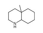 (4aS,8aS)-4a-methyl-2,3,4,5,6,7,8,8a-octahydro-1H-quinoline结构式