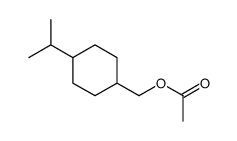 (4-propan-2-ylcyclohexyl)methyl acetate Structure