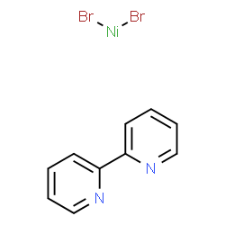 (2,2'-联吡啶)二溴化镍(II)结构式