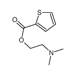 2-(dimethylamino)ethyl thiophene-2-carboxylate Structure