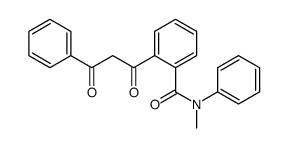 N-methyl-2-(3-oxo-3-phenylpropanoyl)-N-phenylbenzamide Structure