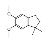 5,6-dimethoxy-1,1-dimethyl-2,3-dihydro-1H-indane Structure