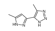 4-Methyl-5-(5-methyl-1H-pyrazol-3-yl)-1H-1,2,3-triazole picture