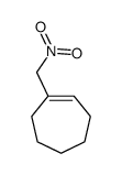 1-(nitromethyl)cycloheptene Structure