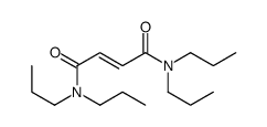 N,N,N',N'-tetrapropylbut-2-enediamide结构式