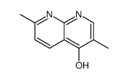 3,7-dimethyl-1H-1,8-naphthyridin-4-one结构式