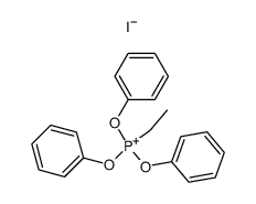 ethyl-triphenoxy-phosphonium, iodide结构式