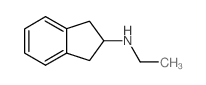 1H-INDEN-2-AMINE, N-ETHYL-2,3-DIHYDRO-结构式