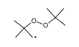 2-tert-butylperoxy-2-methyl-propyl Structure