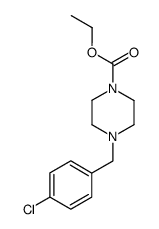 ethyl 4-(4-chlorobenzyl)piperazine-1-carboxylate Structure