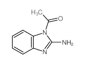 (9ci)-1-乙酰基-1H-苯并咪唑-2-胺结构式