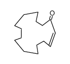 trans-2-cyclopentadecen-1-one结构式