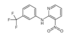 3-nitro-N-[3-(trifluoromethyl)phenyl]pyridin-2-amine Structure