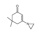 3-(aziridin-1-yl)-5,5-dimethylcyclohex-2-en-1-one Structure