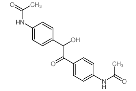 Acetamide,N,N'-[(1-hydroxy-2-oxo-1,2-ethanediyl)di-4,1-phenylene]bis- (9CI)结构式