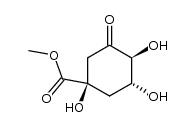 methyl 3-dehydroquinate Structure