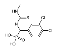 α-(1,3-dimethylthioureido)-3,4-dichlorobenzylphosphonic acid结构式