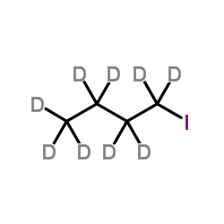 1-Iodo(2H9)butane Structure