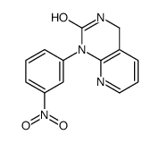 1-(3-nitrophenyl)-3,4-dihydropyrido[2,3-d]pyrimidin-2-one Structure