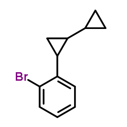 2-(2-Bromophenyl)-1,1'-bi(cyclopropyl)结构式