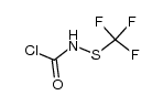trifluoromethylmercapto carbamic acid chloride Structure