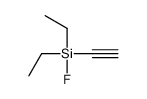 diethyl-ethynyl-fluorosilane Structure
