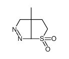 3a-methyl-3,4,5,6a-tetrahydrothieno[2,3-c]pyrazole 6,6-dioxide结构式