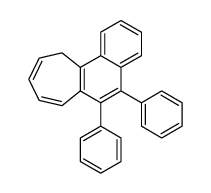 5,6-diphenyl-11H-cyclohepta[a]naphthalene结构式