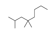 2,4,4-trimethyloctane Structure