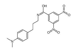 N-[3-[4-(dimethylamino)phenyl]propyl]-3,5-dinitrobenzamide Structure