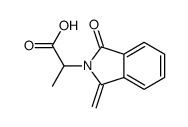 1,3-Dihydro-α-Methyl-1-Methylene-3-Oxo-2H-Isoindole-2-Acetic Acid structure