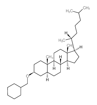 (3S,5S,8R,9S,10S,13R,14S,17R)-3-(cyclohexylmethoxy)-10,13-dimethyl-17-[(2R)-6-methylheptan-2-yl]-2,3,4,5,6,7,8,9,11,12,14,15,16,17-tetradecahydro-1H-cyclopenta[a]phenanthrene Structure