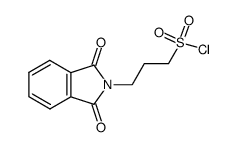 3-(1,3-二氧代异吲哚啉-2-基)丙烷-1-磺酰氯结构式
